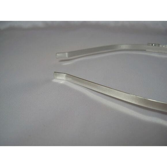 Silver headband, children's heart rhinestone headband, princess Toddler Tiara - Picture 3 of 6